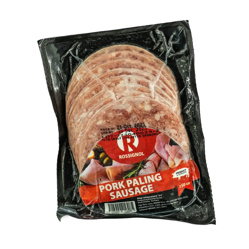 Palingworst Varken Sliced