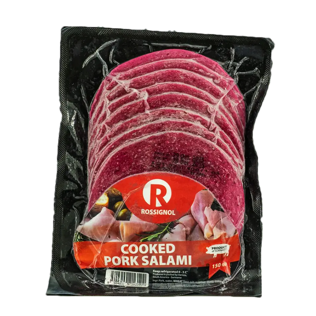 Cooked Pork Salami Sliced