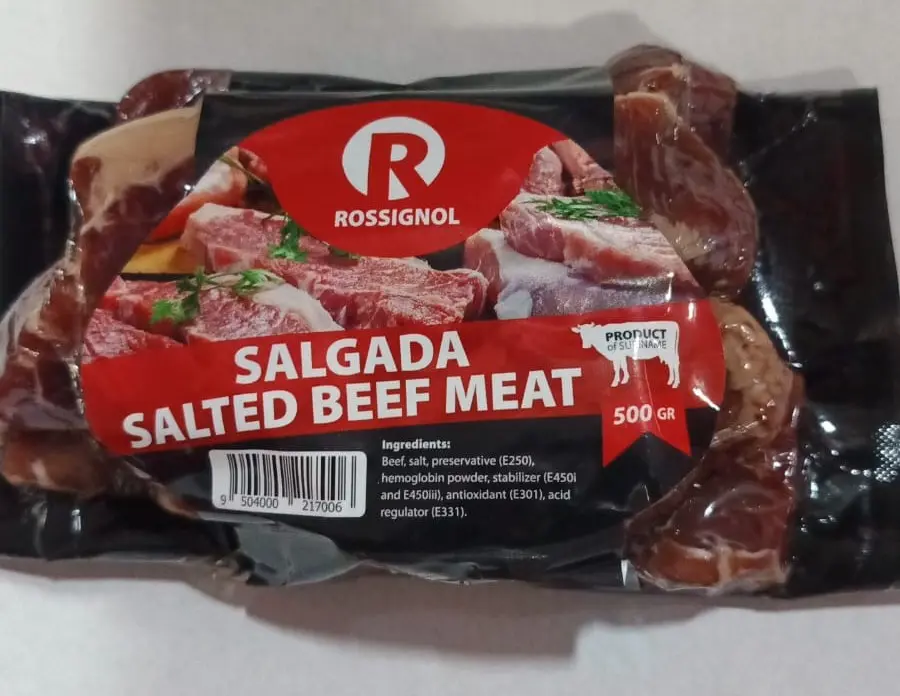 "Salgada" Salted Beef Meat